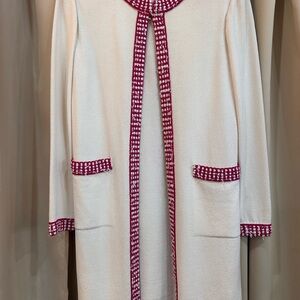 St. John Cream Knit Fabric